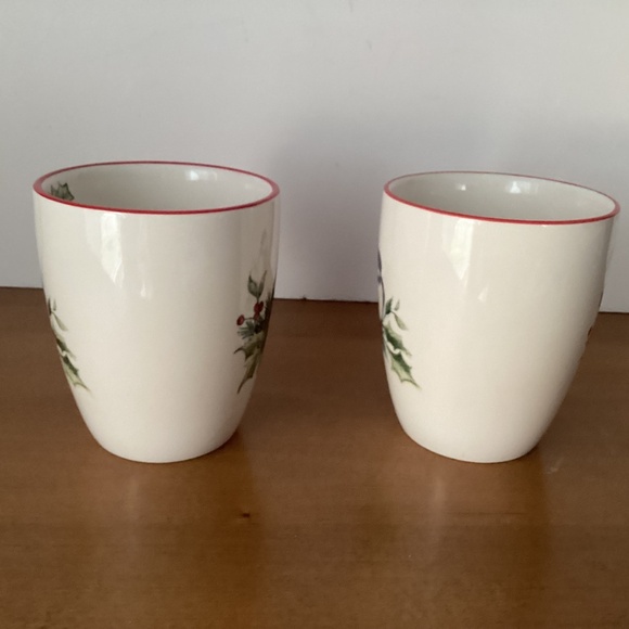 Set of 2 Susan Wright Winter Song Coffee Cups by Certified International - Picture 4 of 6